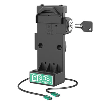 RAM-GDS-DOCKL-V12-U1CP-CU:RAM-GDS-DOCKL-V12-U1CP-CU_1:GDS Uni-Conn™ Locking Spring Loaded Power + Single USB-C Dock