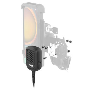 GDS® Locking PTT Speaker Mic Kit for XCover7 Pro/6 Pro - Zello