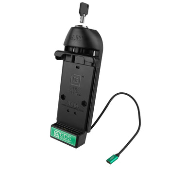 RAM-GDS-DOCKL-V3CPU:RAM-GDS-DOCKL-V3CPU_1:GDS Locking Vehicle Phone Dock with USB Type-C 2.0 for IntelliSkin