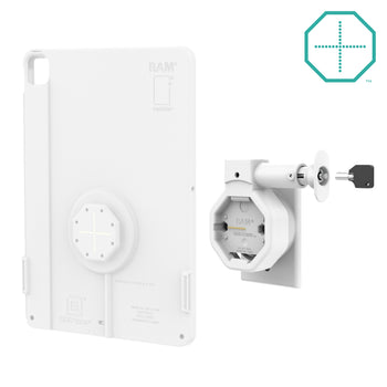 GDS® Uni-Conn™ Powered Locking Wall Dock with PoE - Gray