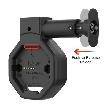 GDS® Uni-Conn™ Powered Locking Wall Dock with PoE