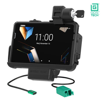 Locking GDS® Dock + Dual USB for Zebra ET401 & ET4x 8" with IntelliSkin®