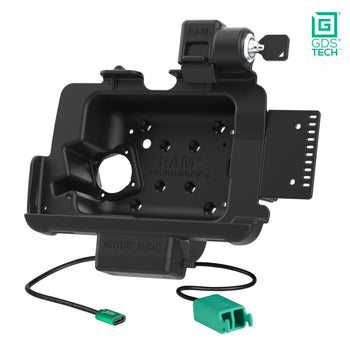 Locking GDS® Dock + Dual USB for Zebra ET401 & ET4x 8" with IntelliSkin®