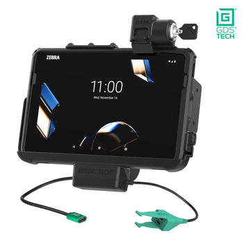 RAM-GDS-DOCKL-ZE21-RJ45AU:RAM-GDS-DOCKL-ZE21-RJ45AU_1:Locking GDS Dock + USB-A & RJ45 for Zebra ET401 10" with IntelliSkin