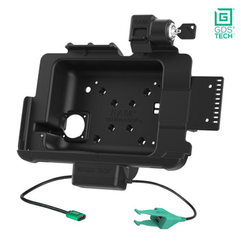 Locking GDS® Dock + USB-A & RJ45 for Zebra ET401 10" with IntelliSkin®