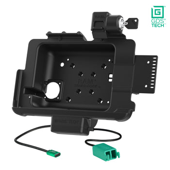 Locking GDS® Dock + Dual USB for Zebra ET401 10" with IntelliSkin®
