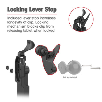 GDS® Uni-Conn™ Left Locking Dock + Single USB-A with Release Lever