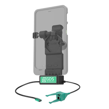 GDS® Uni-Conn™ Left Locking Dock + USB-A & RJ45 with Release Lever