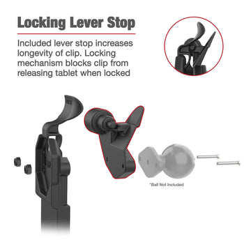 GDS® Uni-Conn™ Left Locking Dock + USB-A & RJ45 with Release Lever