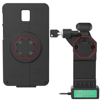 GDS® Uni-Conn™ Left Locking Dock with Release Lever