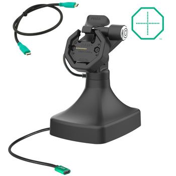RAM-GDS-DOCKLR-D14-U3C:RAM-GDS-DOCKLR-D14-U3C_1:GDS Uni-Conn™ Powered Locking Tilt & Swivel Dock with USB-C