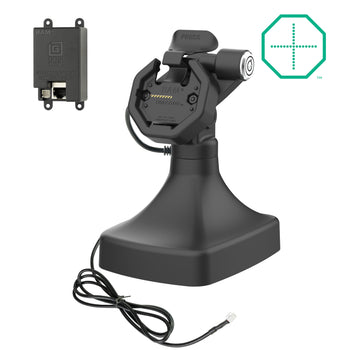 RAM-GDS-DOCKLR-D14-U3E:RAM-GDS-DOCKLR-D14-U3E_1:GDS Uni-Conn™ Powered Locking Tilt & Swivel Dock with PoE