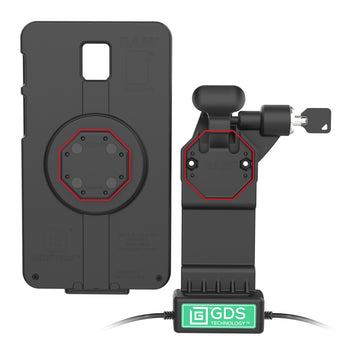 GDS® Uni-Conn™ Right Locking Dock + Single USB-A with Release Lever