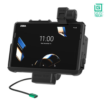 RAM-GDS-DOCKNLL-ZE21PU:RAM-GDS-DOCKNLL-ZE21PU_1:GDS Dock with Latch for Zebra ET401 & ET4x 10" with IntelliSkin
