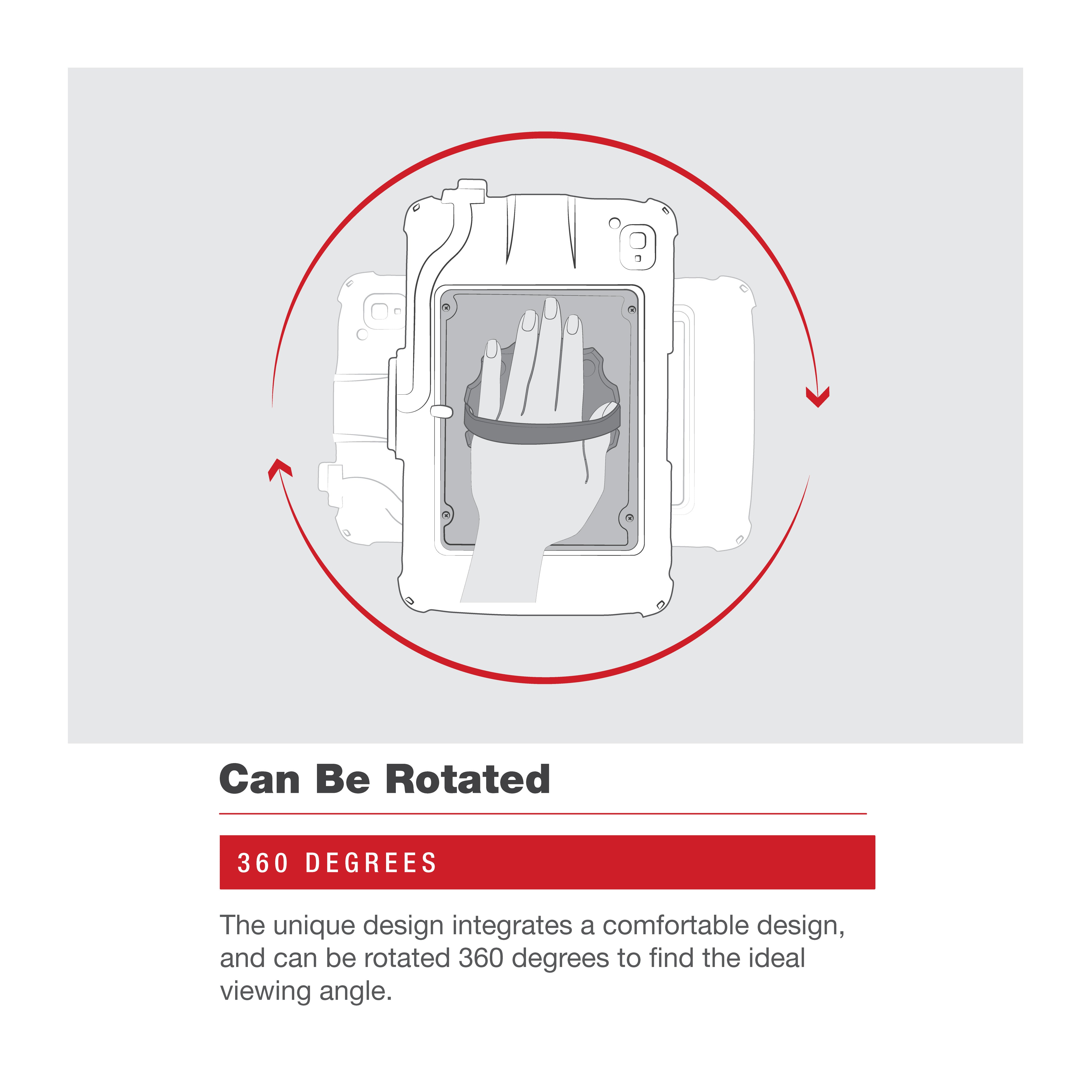 GDS® Roto-Mag™ 3-in-1 Grip Handle Accessory for Zebra ET4x 10