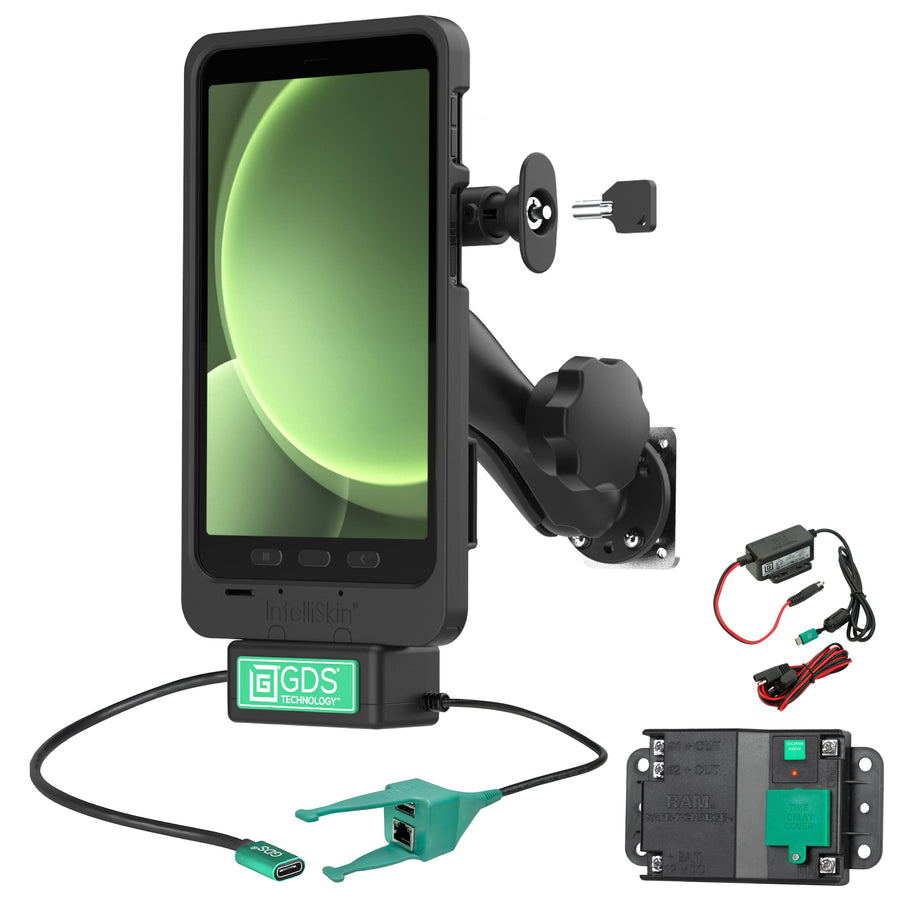 GDS® Uni-Conn™ Locking Thin-Case™ Vehicle Kit for Samsung Tab Active5