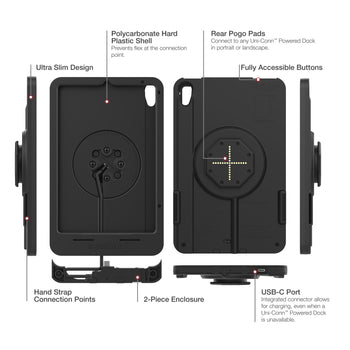 IntelliSkin® Thin-Case™ for iPad mini (A17 Pro) & mini 6 Rear Pogo Pads