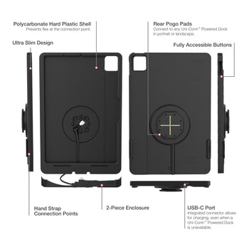 IntelliSkin® Thin-Case™ for iPad Air 11 (M2 & M3) (Rear Pogo Pads)
