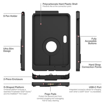 IntelliSkin® Thin-Case™ for Samsung Tab Active5 Pro & 4 Pro