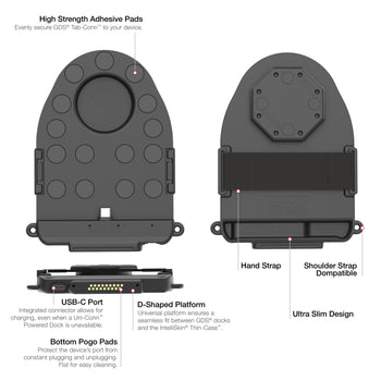 GDS® Tab-Conn™ for Folio Style Cases (D Shape Pogo Pads)