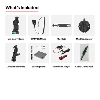 GDS® Uni-Conn™ PTT Remote Speaker Mic Bundle for ESChat & Zello