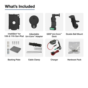 GDS® Uni-Conn™ Vehicle Bundle for Apple iPad 10th & 11th Gen