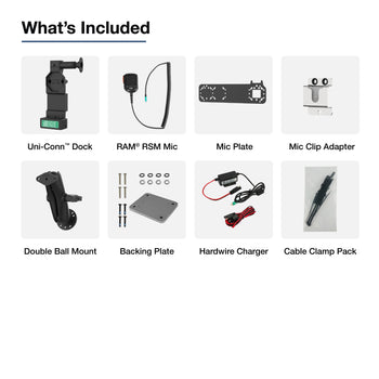 GDS® Uni-Conn™ PTT Remote Speaker Mic Bundle for Kodiak