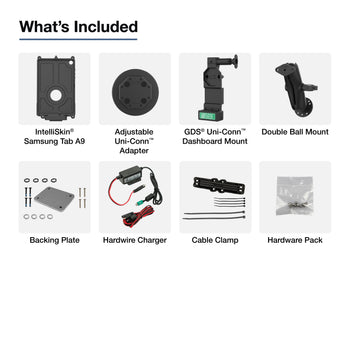 GDS® Uni-Conn™ Vehicle Bundle for Samsung Tab A11