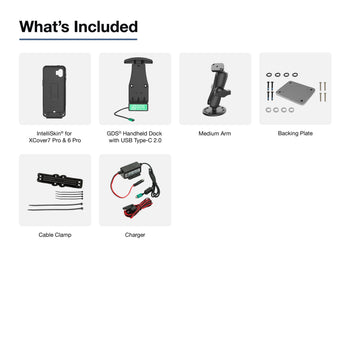 GDS® Handheld Dock & Dashboard Mount Kit for Samsung XCover7 Pro & 6 Pro