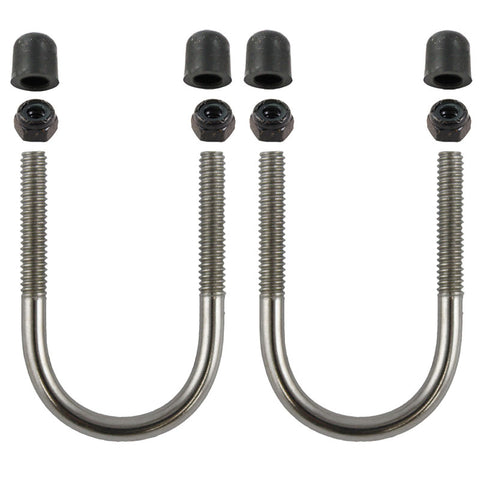 RAM® Stainless Steel U-Bolt Hardware Pack for Rails 1