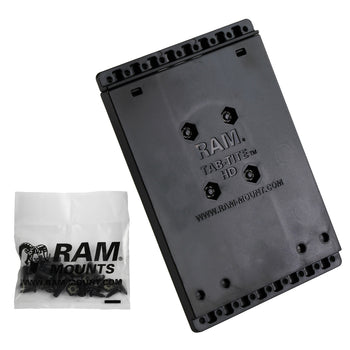 RAM-HOL-AC-202U:RAM-HOL-AC-202U_1:RAM Tab-Tite™ Backplate with Ball Base & Hardware