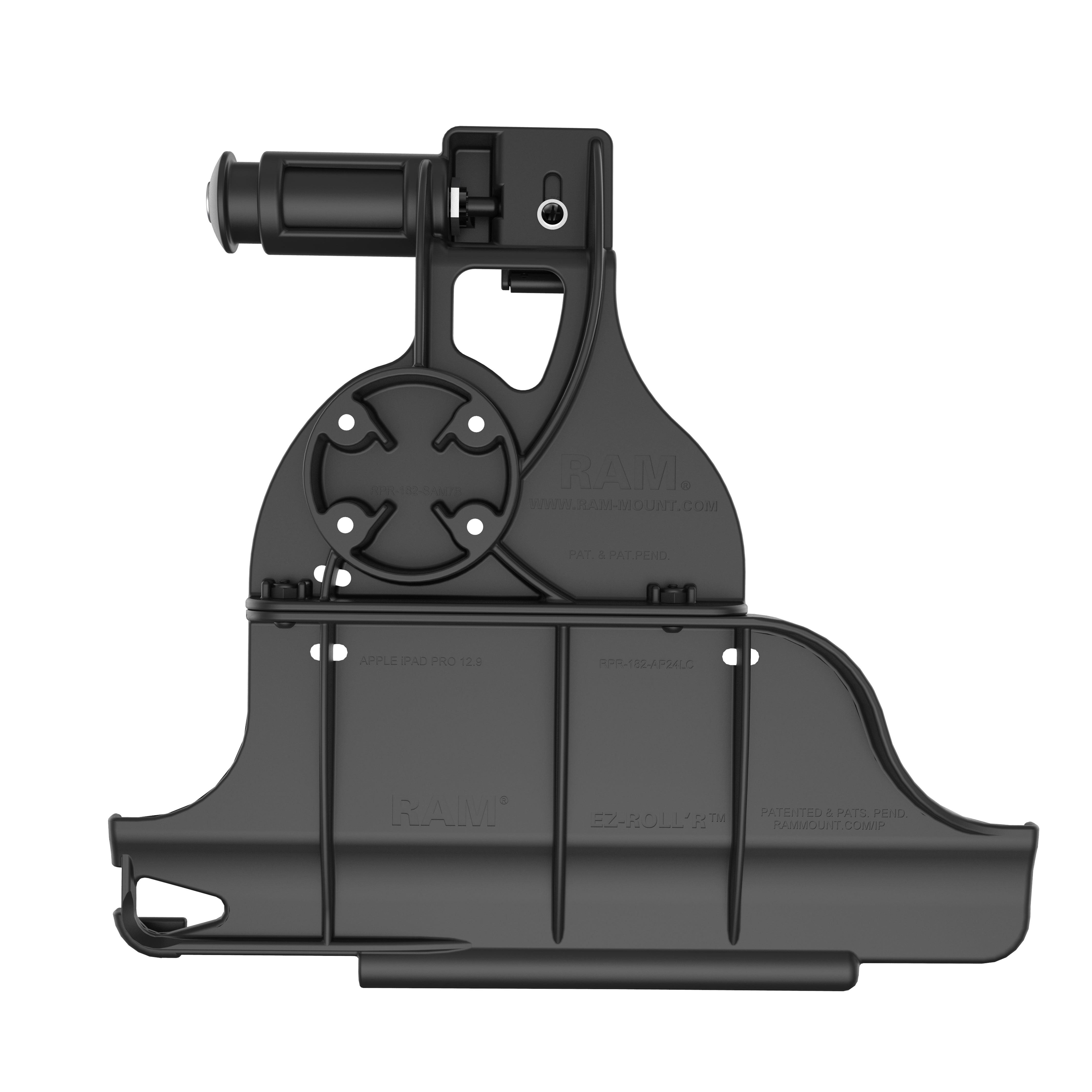 RAM® EZ-Roll'r™ Keyed Locking Holder for iPad Pro 12.9 3rd - 5th