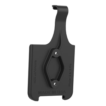Rear detail of the same RAM iPhone 12 and 12 Pro cradle