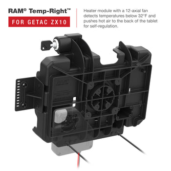 RAM® Locking Power + Data Dock for Getac ZX10