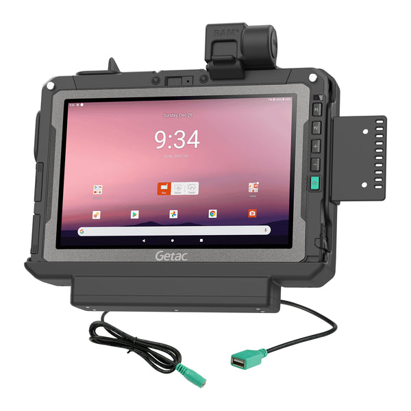 RAM® Power + Data Dock for Getac ZX10 – RAM Mounts