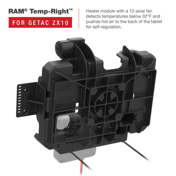 RAM® Power + Data Dock for Getac ZX10