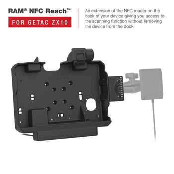 RAM® Power + Data Dock for Getac ZX10