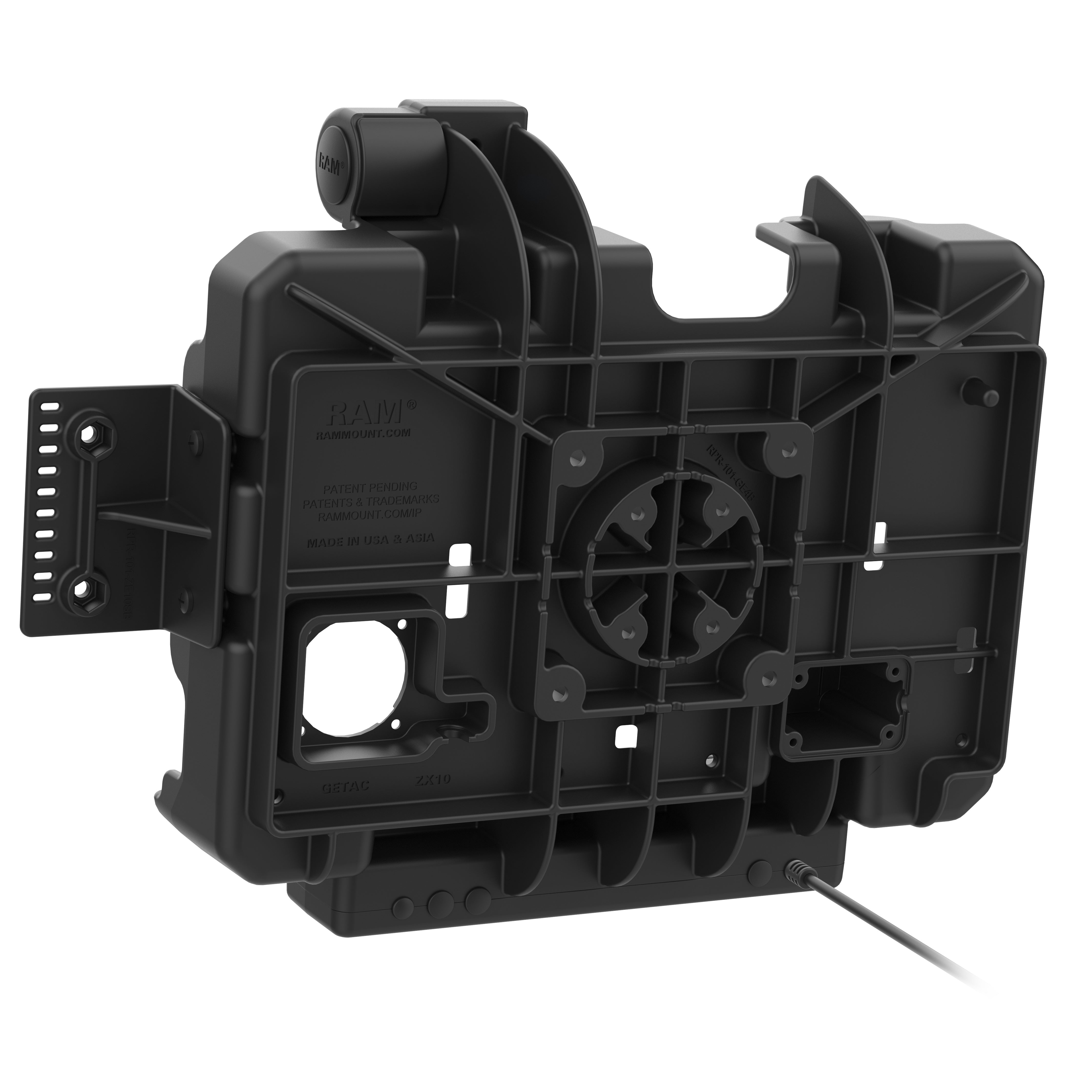 家電 universal Dock RAM® Form-Fit Powered Dock for Getac ZX10 – RAM Mounts
