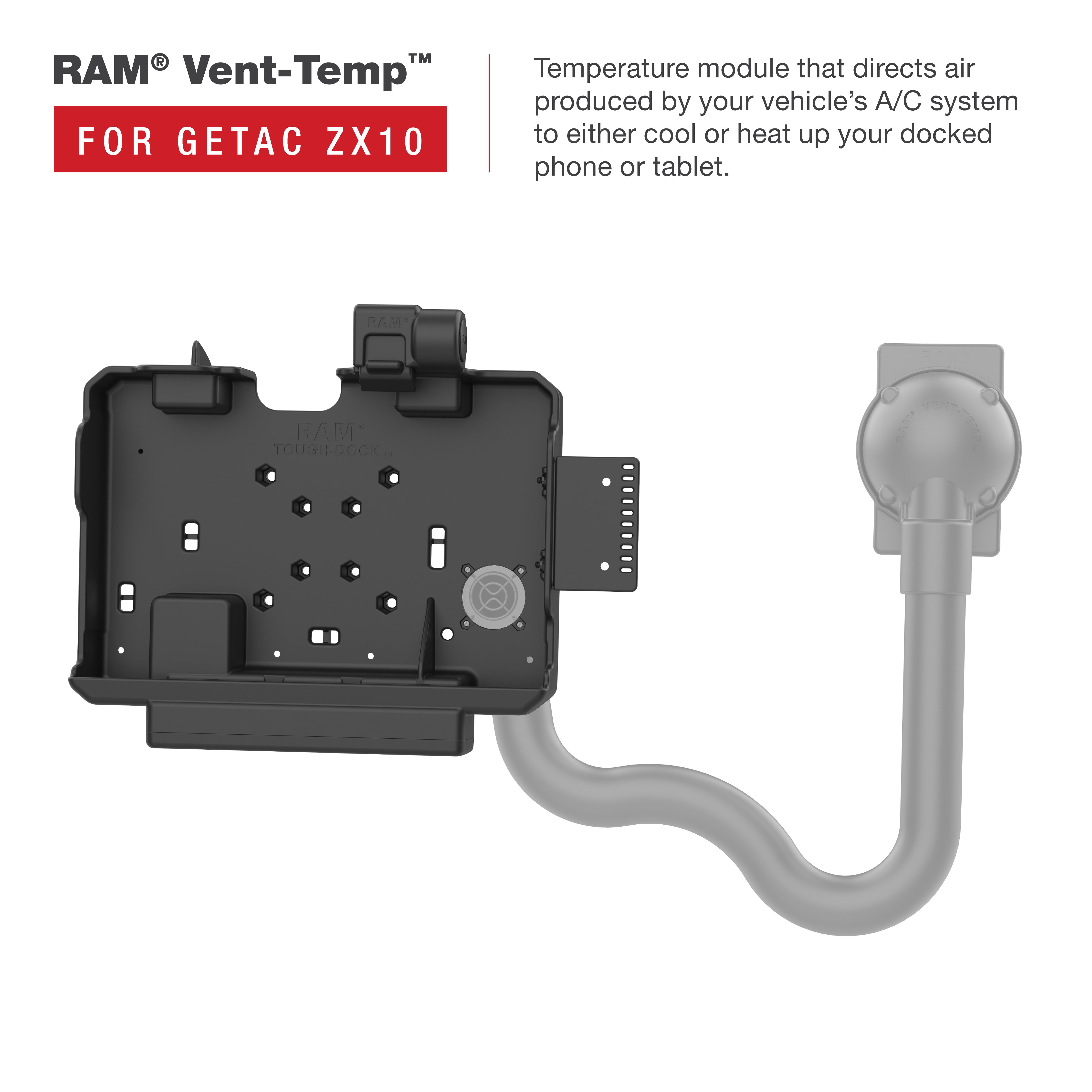 RAM® Form-Fit Holder for Getac ZX10 – RAM Mounts