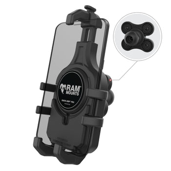 RAM-HOL-PD5BVU:RAM-HOL-PD5BVU_1:RAM Quick-Grip™ Pro Phone Holder with Ball & Vibration Damper