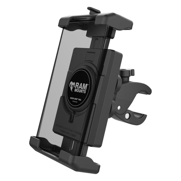 RAM Quick-Grip Pro XL Vibration Damping Phone Mount with Tough-Claw RAM Mounts RAM Quick-Grip Pro XL Vibration Damping Phone Mount with Tough-Claw RAM Mounts