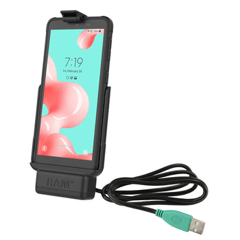 RAM-HOL-SAM10PU:RAM-HOL-SAM10PU_1:RAM Powered Dock for Samsung XCover 5