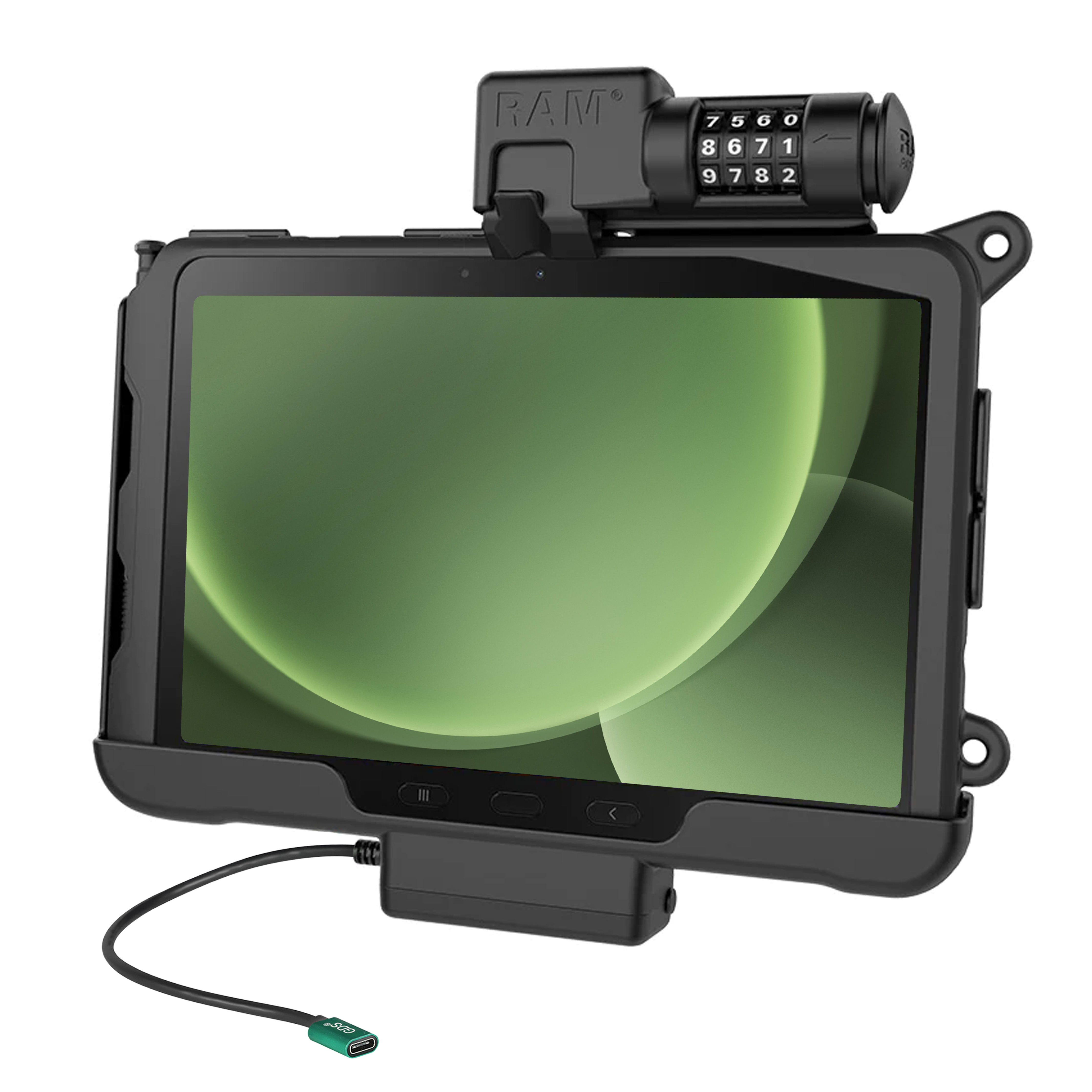 RAM® Combo-Locking USB-C Dock for Tab Active5 Pro & 4 Pro – RAM Mounts