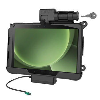 RAM-HOL-SAM57CPKLU:RAM-HOL-SAM57CPKLU_1:RAM Key-Locking USB-C Powered Dock for Tab Active5 Pro & 4 Pro