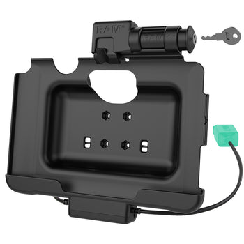 RAM® Key-Locking Power + Dual USB Data Dock for Tab Active5 Pro & 4 Pro
