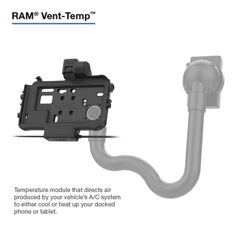 RAM® Thin-Dock™ Power + Dual USB Dock for Tab Active5 & 3