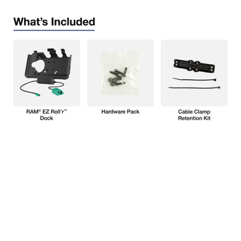 RAM® EZ Roll'r™ Dual USB Dock for Samsung Tab Active5 & 3