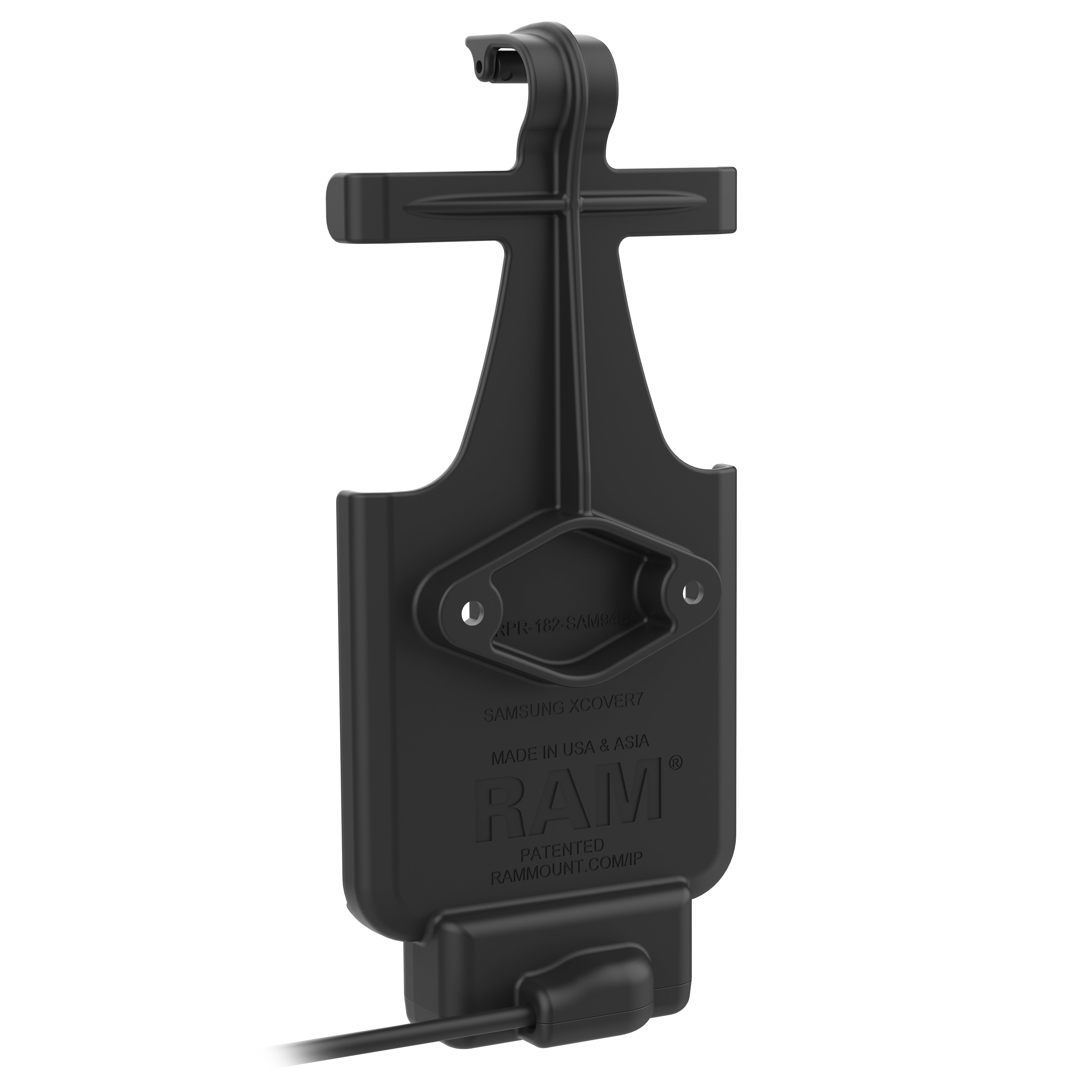 RAM® EZ-Roll'r™ Powered Dock for Samsung Galaxy XCover7 Without
