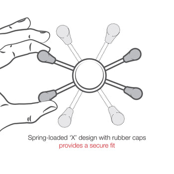 RAM® X-Grip® Large Phone Mount with RAM® Snap-Link™ Tough-Claw™