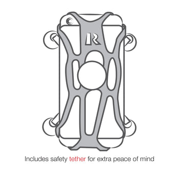 RAM® X-Grip® Large Phone Mount with RAM® Snap-Link™ Tough-Claw™